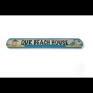 Our Beach House Sign
